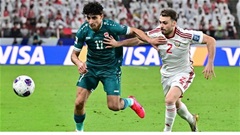 Kết quả UAE 1-1 Iraq: Bất phân thắng bại ở vòng loại thứ 5 World Cup 2026 